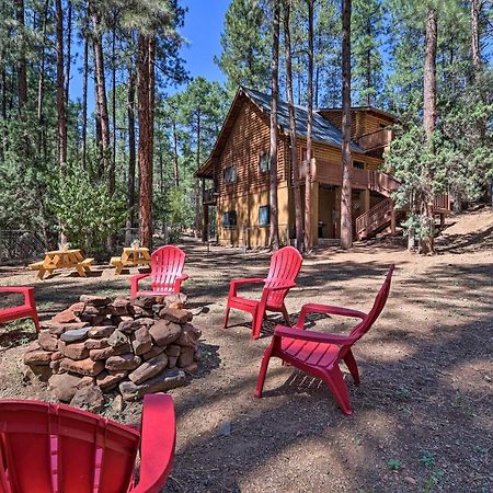 Strawberry Cabin With 2-Story Deck Dogs Welcome! Pine 외부 사진