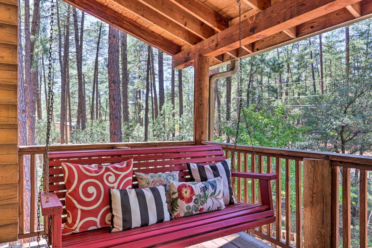 Strawberry Cabin With 2-Story Deck Dogs Welcome! Pine 외부 사진