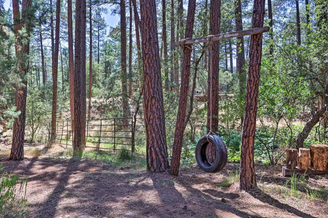 Strawberry Cabin With 2-Story Deck Dogs Welcome! Pine 외부 사진